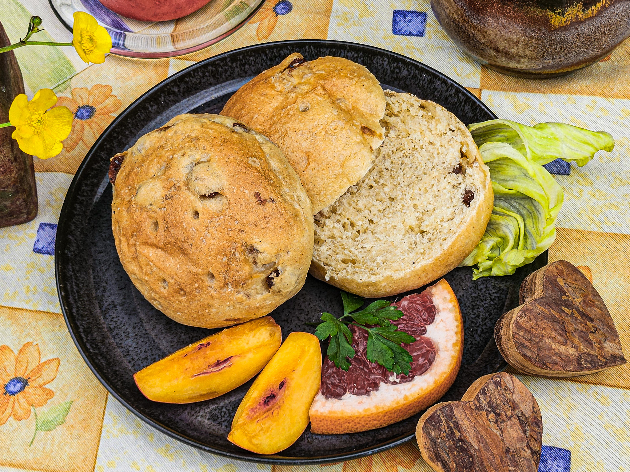 Bild von Rosinenbrötchen